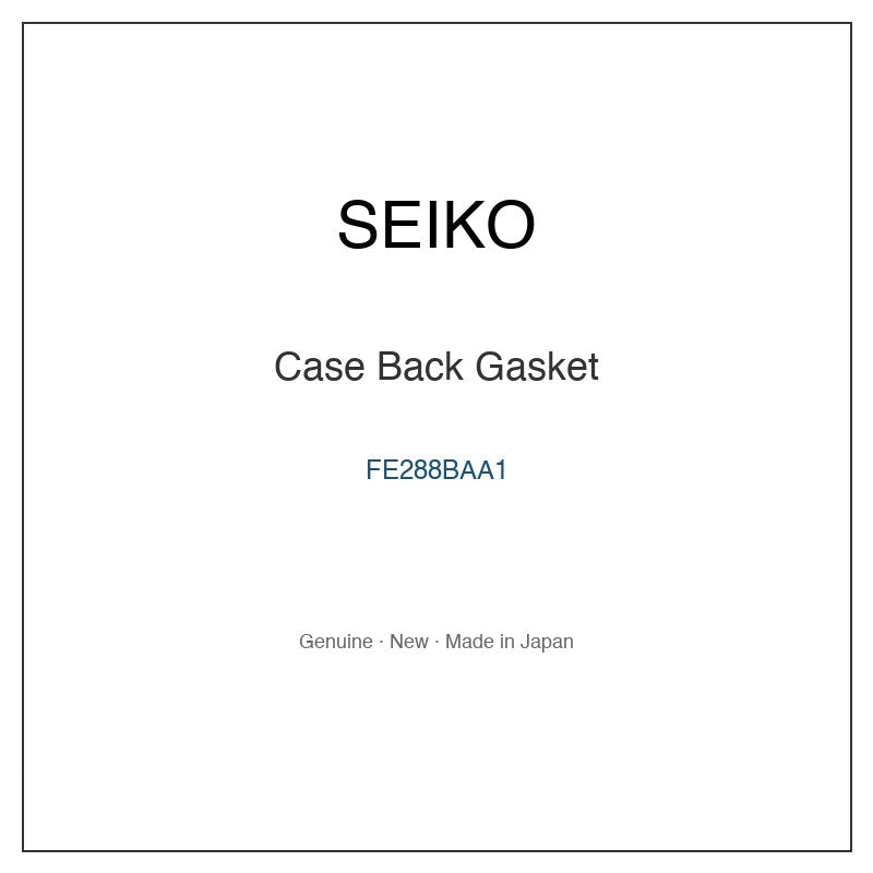 SEIKO FE288BAA1 Watch Parts