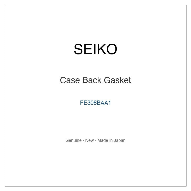SEIKO FE308BAA1 Watch Parts