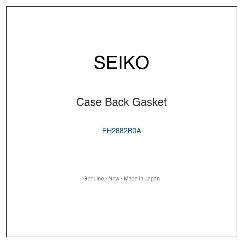 SEIKO FH2882B0A Watch Parts