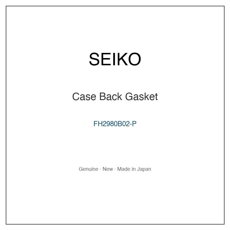 SEIKO FH2980B02-P Watch Parts