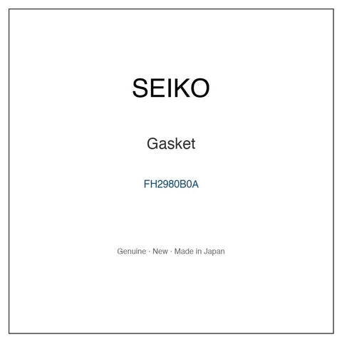 SEIKO FH2980B0A Watch Parts