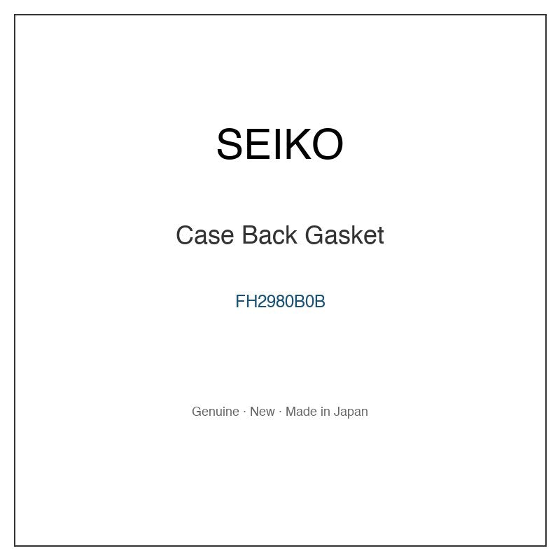 SEIKO FH2980B0B Watch Parts