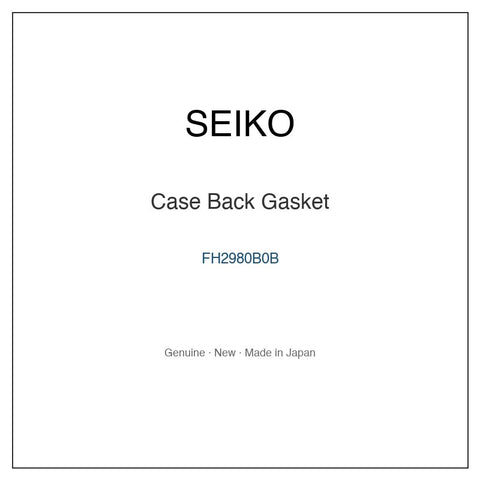 SEIKO FH2980B0B Watch Parts