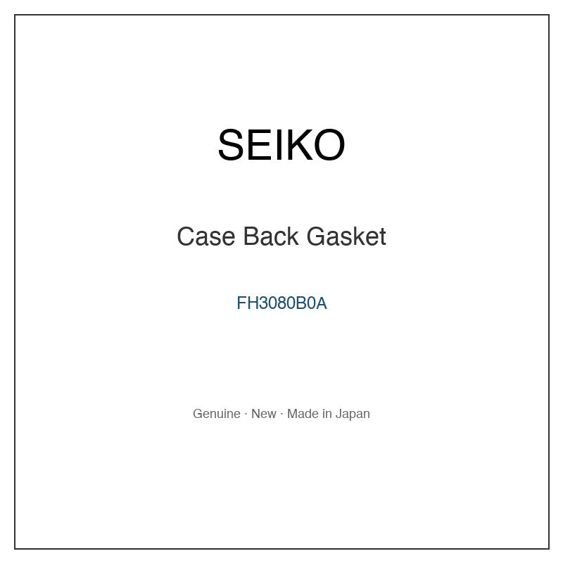 SEIKO FH3080B0A Watch Parts