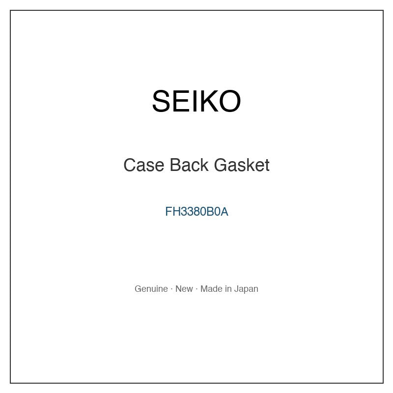 SEIKO FH3380B0A Watch Parts