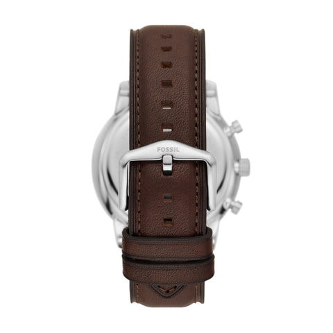 FS6024 FOSSIL Men's Watch Black Dial Stainless Steel Water Resistant Quartz Stylish Design