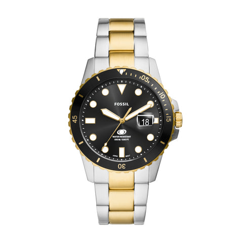 FS6031 FOSSIL Men's Watch Stylish Design Durable Stainless Steel Water Resistant Chronograph Function