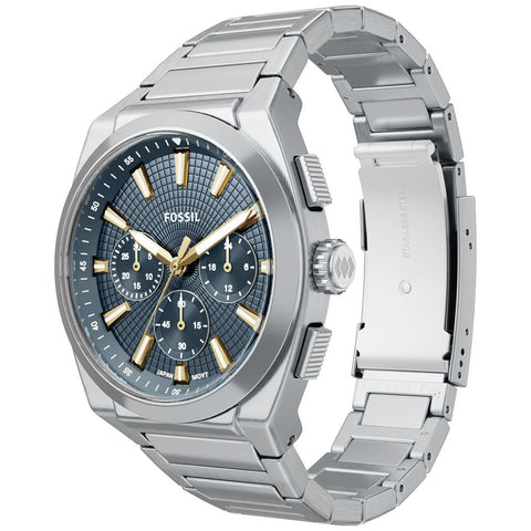 FOSSIL FS6154 Stylish Leather Strap Chronograph Water Resistant Modern Design Classic Elegance