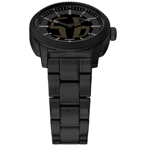 FS6156 FOSSIL Machine Stainless Steel Chronograph Water Resistant 50mm Case Leather Strap