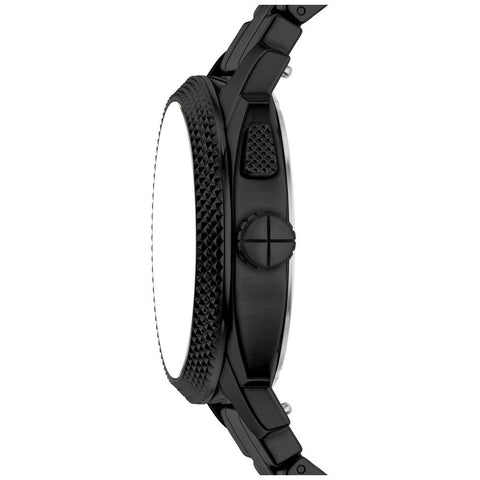 FS6156 FOSSIL Machine Stainless Steel Chronograph Water Resistant 50mm Case Leather Strap