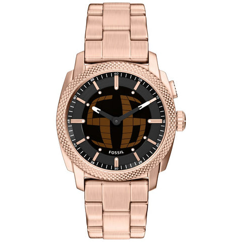 FS6158 FOSSIL Machine Stainless Steel Chronograph Water Resistant Modern Design 50mm Case