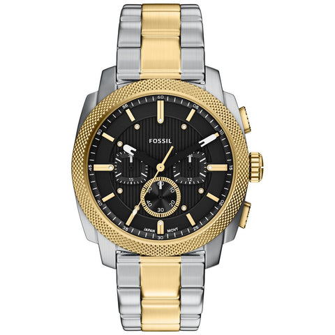 FS6159 FOSSIL Machine Stylish Chronograph Water-Resistant Stainless Steel Modern Design