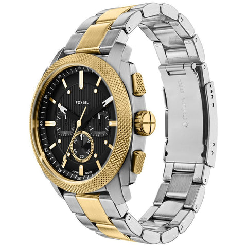 FS6159 FOSSIL Machine Stylish Chronograph Water-Resistant Stainless Steel Modern Design