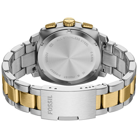 FS6159 FOSSIL Machine Stylish Chronograph Water-Resistant Stainless Steel Modern Design