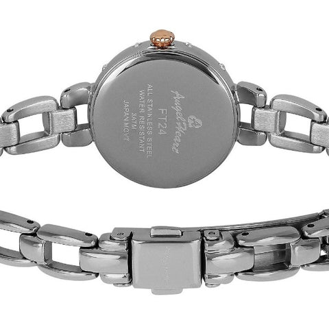 IPPO JAPAN WATCH FT24SP Watch - Flowery Time Silver Watch 1-Year Warranty Elegant Design Water Resistant Stylish Accessory (I