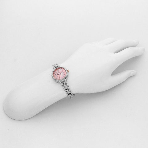 IPPO JAPAN WATCH FT24SP Watch - Flowery Time Silver Watch 1-Year Warranty Elegant Design Water Resistant Stylish Accessory (I