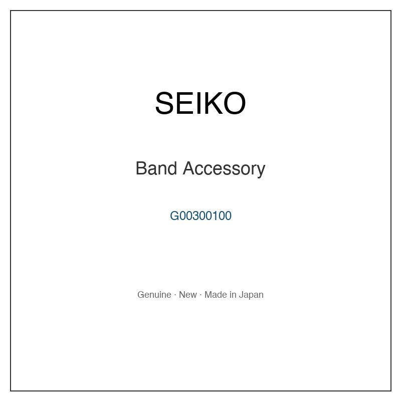 SEIKO G00300100 Watch Parts