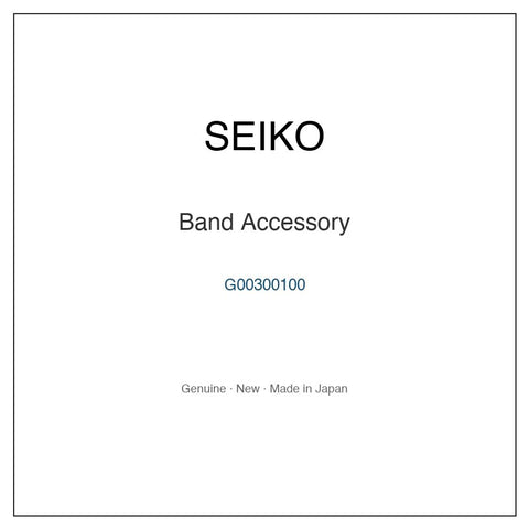 SEIKO G00300100 Watch Parts