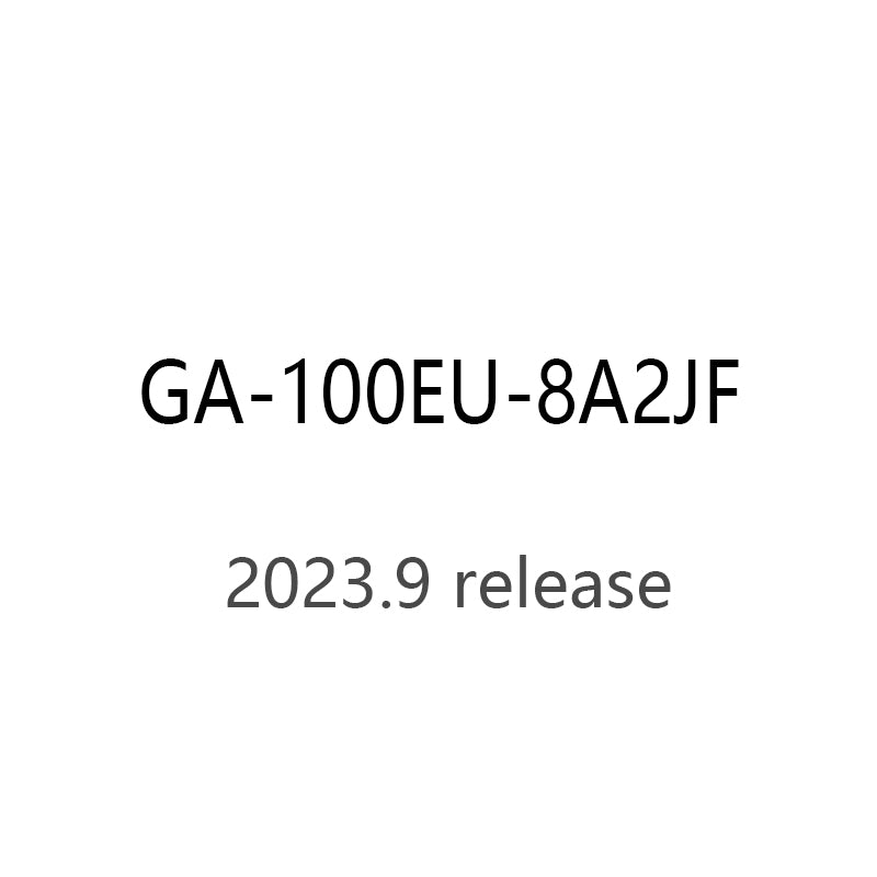 CASIO gshock GA-100EU-8A2JF GA-100EU-8A2 world time 20 ATM watch 2023.9released - IPPO JAPAN WATCH 