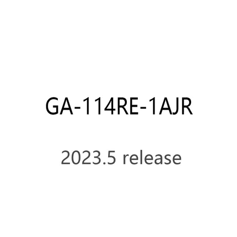 CASIO gshock GA-114RE-1AJR GA-114RE-1A limited 20ATM watch 2023.05released - IPPO JAPAN WATCH 