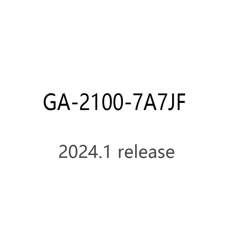 CASIO gshock GA-2100-7A7JF GA-2100-7A7 Quartz Resin 20ATM watch 2024.1release