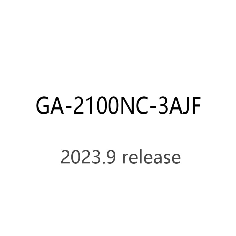 CASIO gshock GA-2100NC-3AJF GA-2100NC-3A world time 20 ATM watch released in 2023.09 - IPPO JAPAN WATCH 