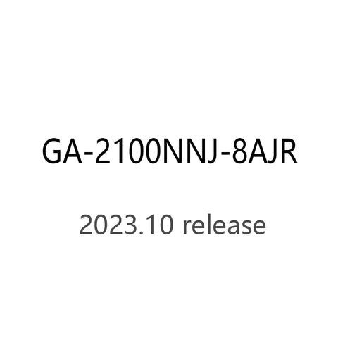 CASIO gshock GA-2100NNJ-8AJR GA-2100NNJ-8A Made in Japan 20ATM watch 2023.10 Release - IPPO JAPAN WATCH 