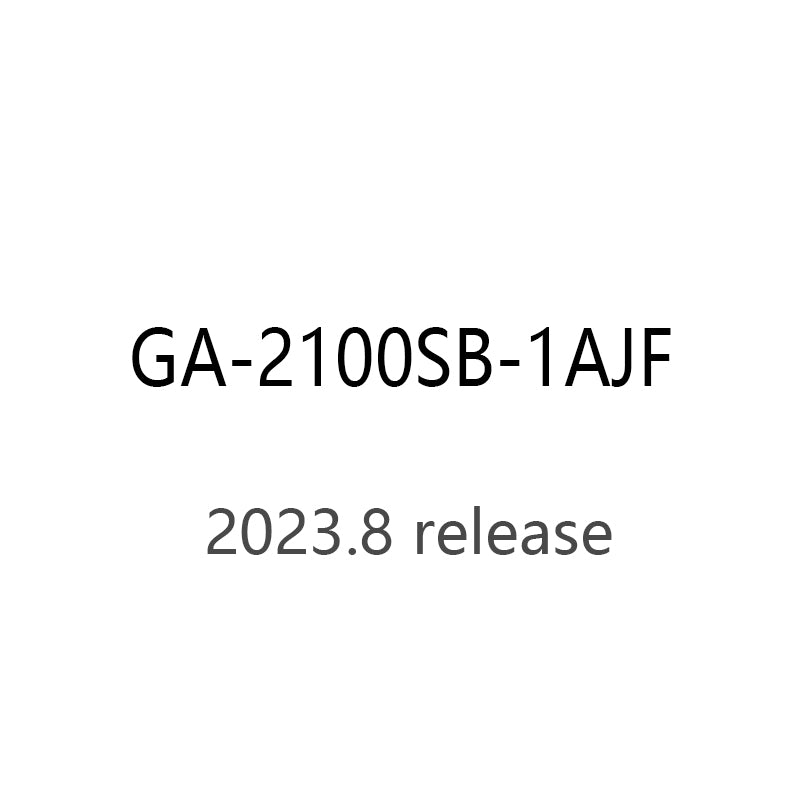 CASIO gshock GA-2100SB-1AJF GA-2100SB-1A world time 20ATM watch 2023.8released - IPPO JAPAN WATCH 