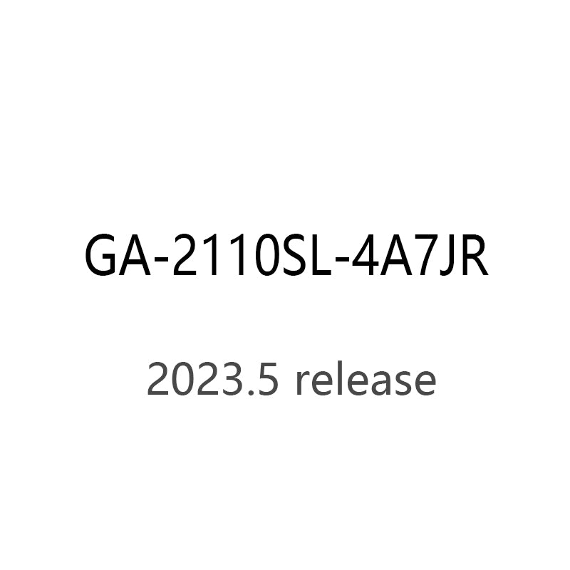 CASIO gshock GA-2110SL-4A7JR GA-2110SL-4A7 world time 20ATM watch 2023.05released - IPPO JAPAN WATCH 