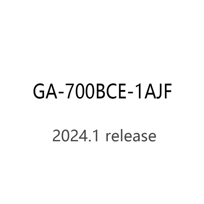 CASIO gshock GA-700BCE-1AJF GA-700BCE-1A quartz Cross band 20ATM watch 2024.1release