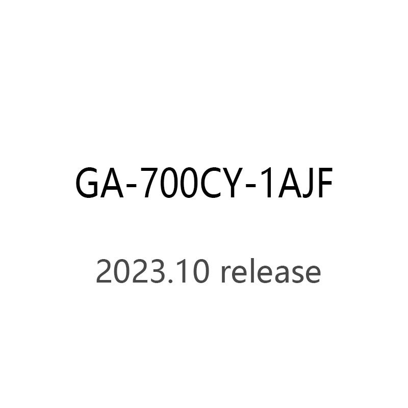 CASIO gshock GA-700CY-1AJF GA-700CY-1A quartz 20ATM watch 2023.10 Release - IPPO JAPAN WATCH 