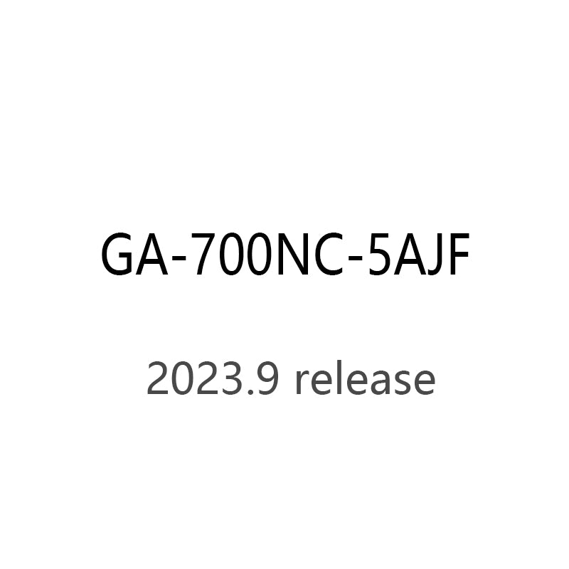 CASIO gshock GA-700NC-5AJF GA-700NC-5A world time 20 ATM watch 2023.9released - IPPO JAPAN WATCH 