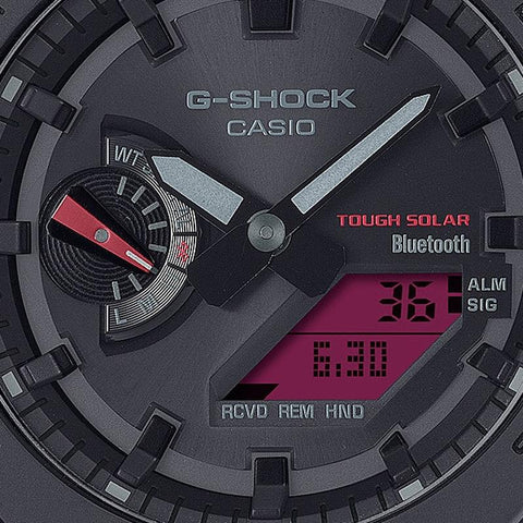 CASIO GA-B2100BBR-1AJF Men's G-Shock Black and Bold Red W | IPPO