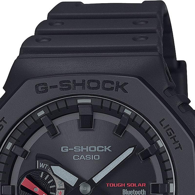 Casio Men's G-Shock Black and Bold Red GA-B2100BBR-1AJF Watch