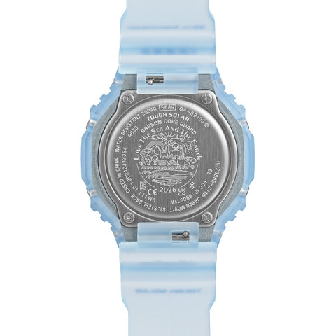 CASIO GA-B2100KB-2AJR Bluetooth Solar Powered G-SHOCK Skeleton Blue Collaboration Model Water Resistant Stylish Design