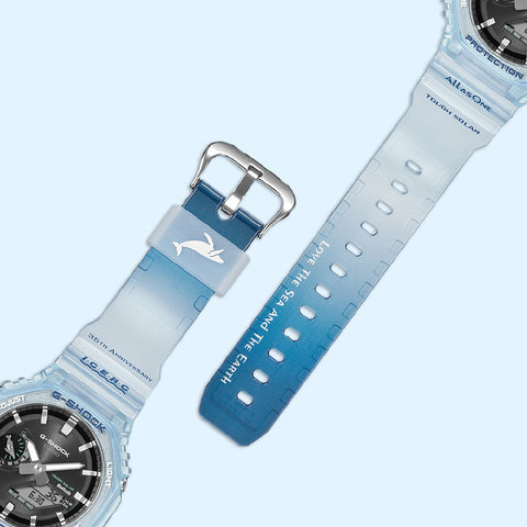 CASIO GA-B2100KB-2AJR Bluetooth Solar Powered G-SHOCK Skeleton Blue Collaboration Model Water Resistant Stylish Design