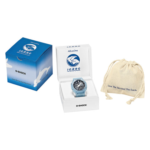 CASIO GA-B2100KB-2AJR Bluetooth Solar Powered G-SHOCK Skeleton Blue Collaboration Model Water Resistant Stylish Design