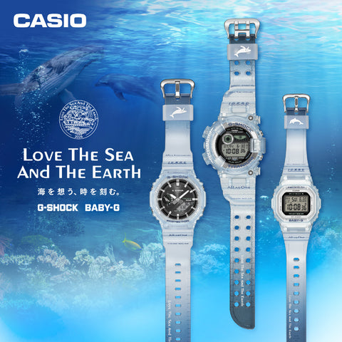 CASIO GA-B2100KB-2AJR Bluetooth Solar Powered G-SHOCK Skeleton Blue Collaboration Model Water Resistant Stylish Design