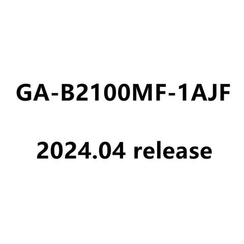 Casio G-Shock GA-B2100MF-1AJF GA-B2100MF-1A Bluetooth  Multi Fluorescent color  2024.04 release Watch