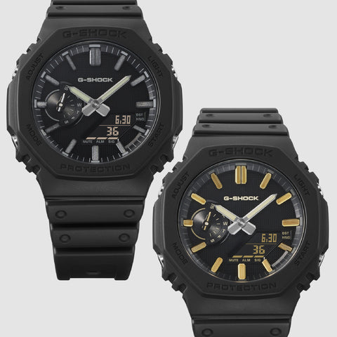 CASIO GA2100LXB1A9JF G-SHOCK Luxe Black Stylish Design Shock Resistant Water Resistant Lightweight