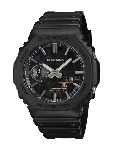 CASIO GA2100LXB1AJF G-SHOCK Luxe Black Design Lightweight Durable Water Resistant Stylish Analog-Digital Display