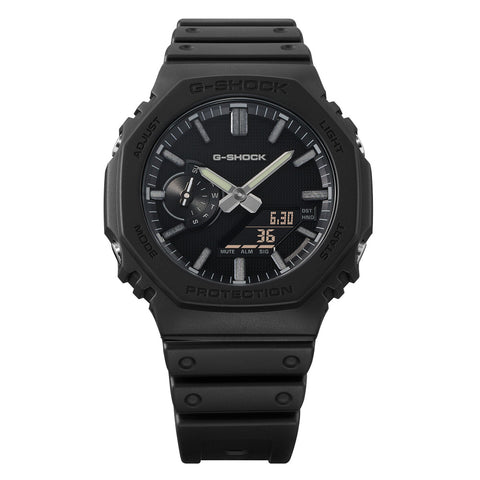 CASIO GA2100LXB1AJF G-SHOCK Luxe Black Design Lightweight Durable Water Resistant Stylish Analog-Digital Display