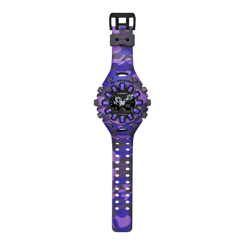 CASIO GAV01CMG6AJF G-SHOCK Color Camo Purple Shock Resistant Water Resistant LED Light