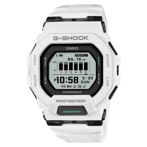 Casio G-shock GBD-200-7JF G-SQUAD digital bluetooth resin strap