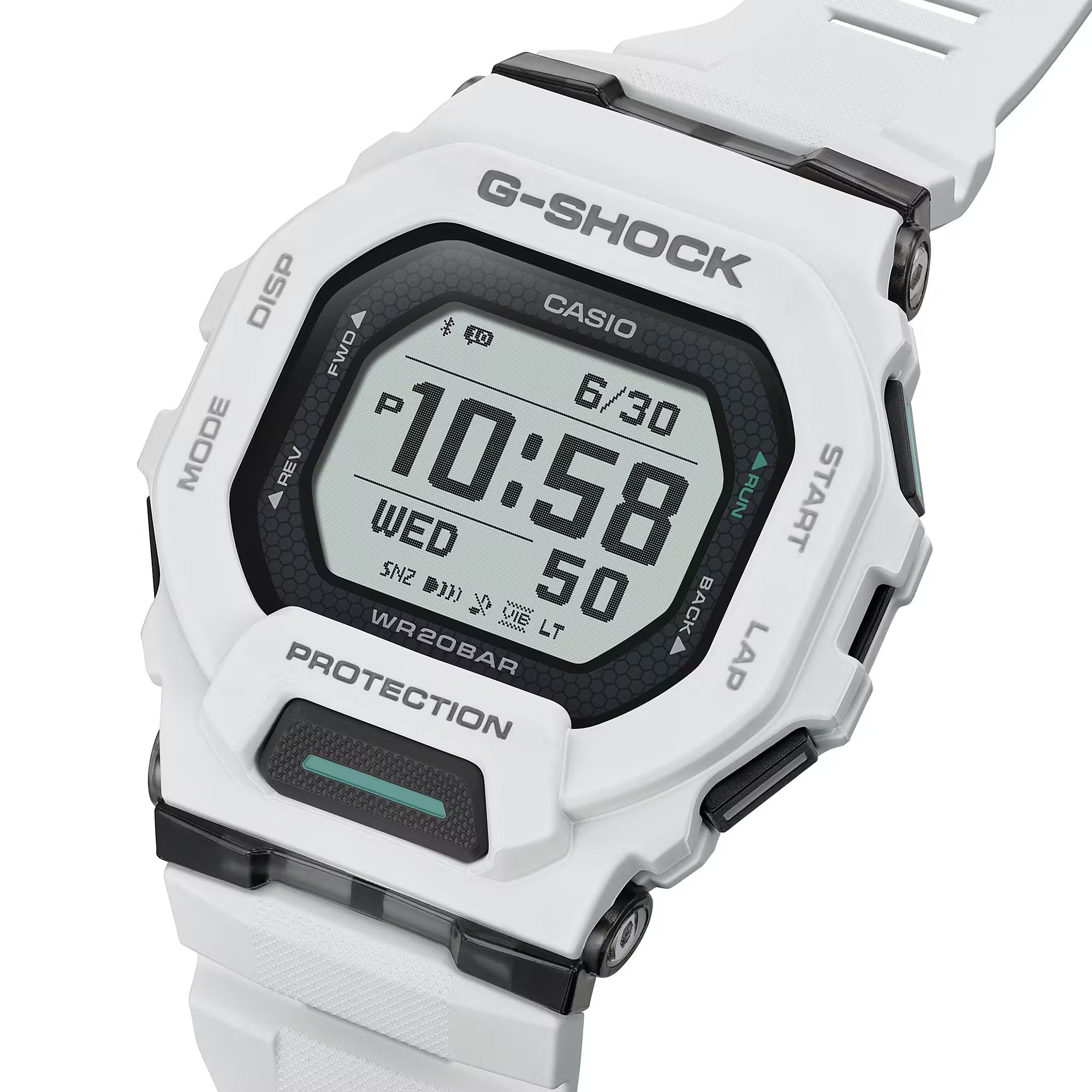 Casio G-shock GBD-200-7JF G-SQUAD digital bluetooth resin strap