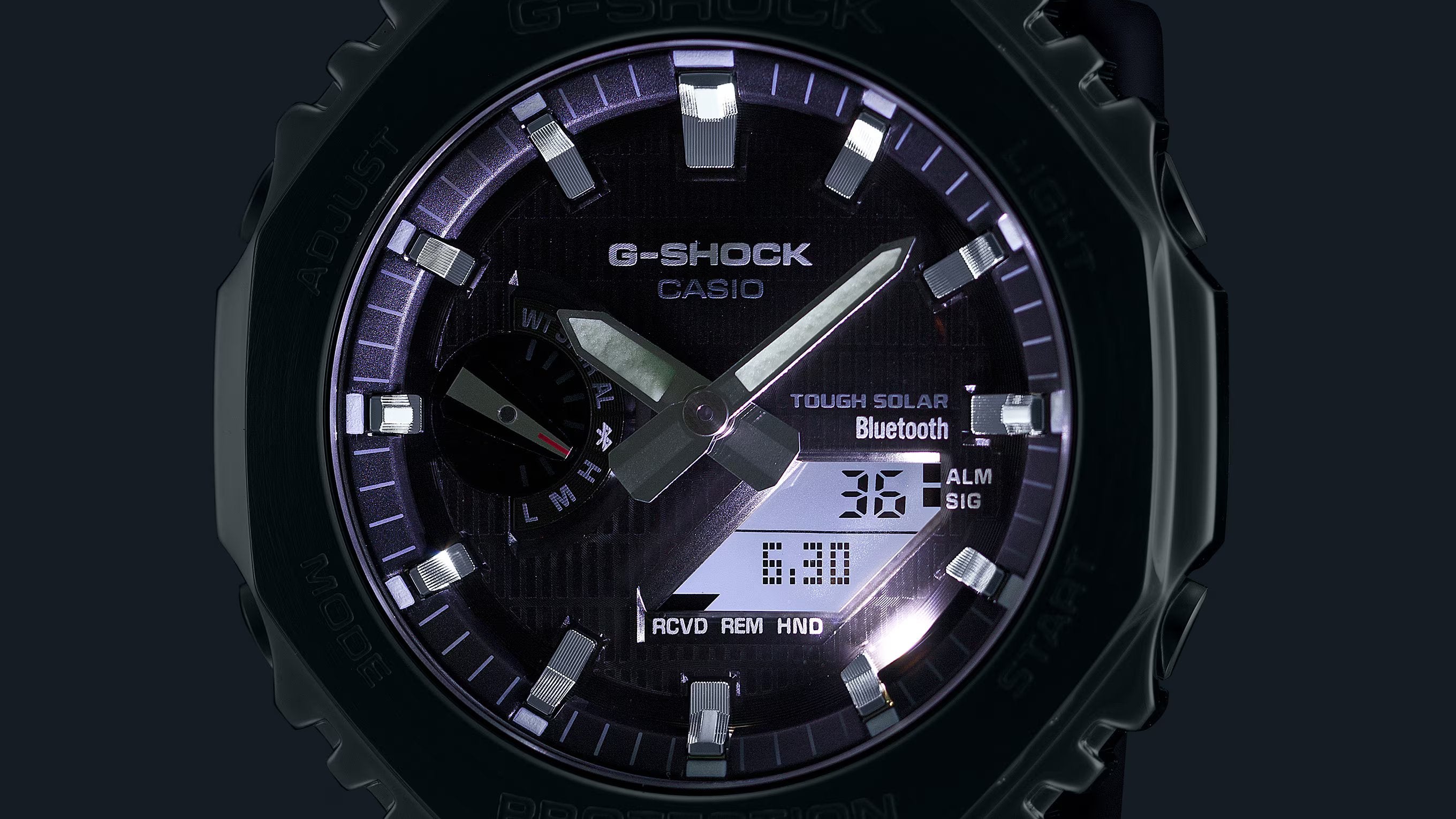 IPPO JAPAN WATCH GBM-2100A-4BJF WATCH - CASIO G-shock ANALOG-DIGITAL solar bluetooth Chronograph watch 2025.8 Release (Image 