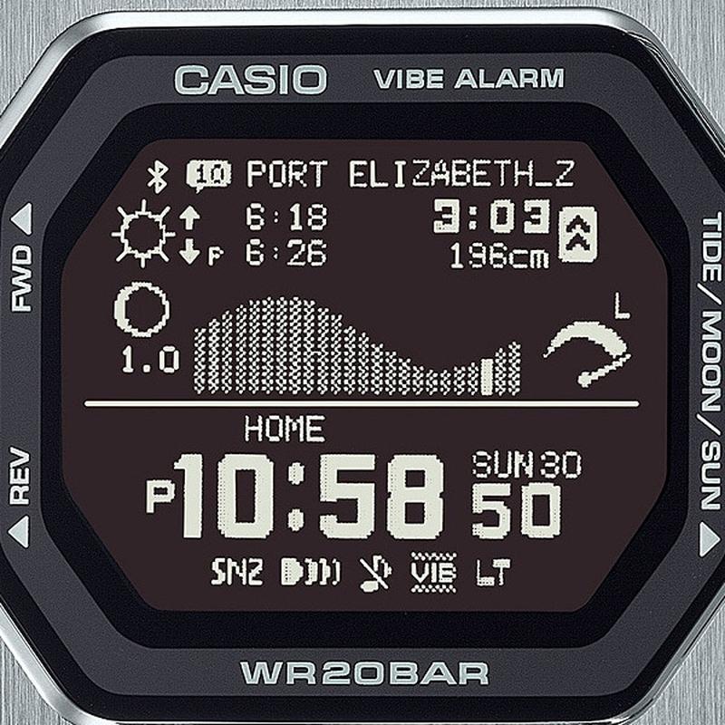 CASIO GBX-100S-1JF Watch - Men's G-SHOCK G-LIDE Gleaming Wave Watch (Image 4)