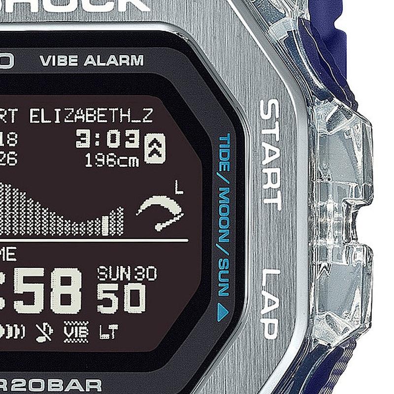 CASIO GBX-100S-2JF Men's G-SHOCK G-LIDE Gleaming Wave Wat | IPPO