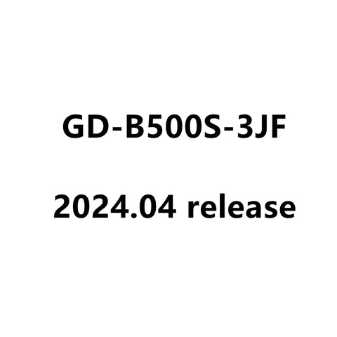 Casio G-Shock Bluetooth G-SHOCK GD-B500S-3JF GD-B500S-3 2024.04 release Watch