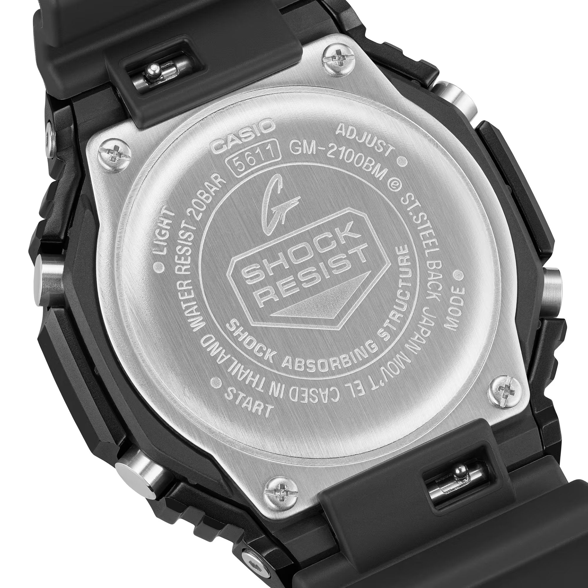 IPPO JAPAN WATCH GM-2100BM-1AJF WATCH - Casio G-shock ANALOG-DIGITAL World Time Alarms Stopwatch 2025.11.21 release (Image 4)